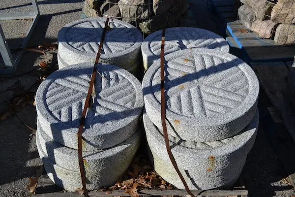 Granite Millstone Stepping Stone (Pallet)