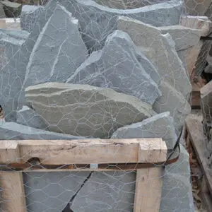 Standing Irregular Full Range Mini Bluestone (Pallet)